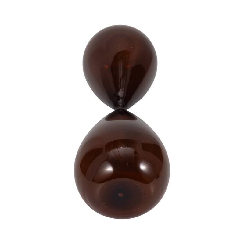 Contemporary Hourglass Sculpture for Home Decor - Stylish Decorative Object