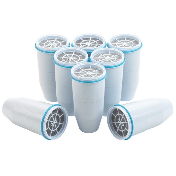ZeroWater Genuine Filter For Pitchers & Dispenser ZR-001 (8 Pack)