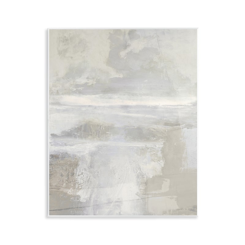 Stupell Muted Beige & Grey Wall Plaque Art Design By Rachel Springer - 11 x 14