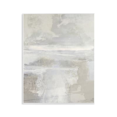 Stupell Muted Beige & Grey Wall Plaque Art Design By Rachel Springer