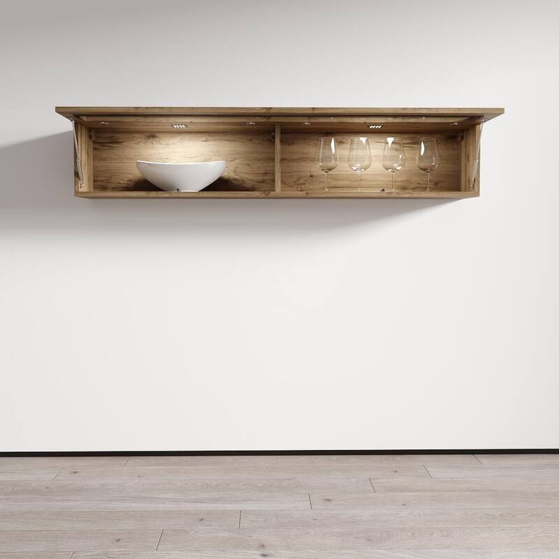 Strick & Bolton Hadi Wall-mounted Media Cabinet