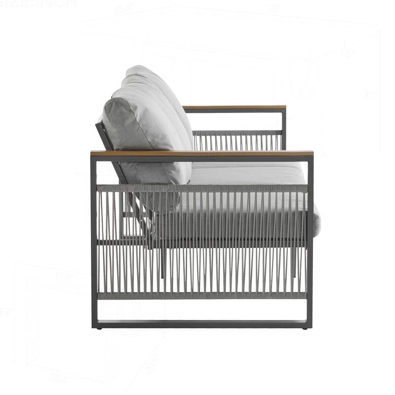 Outdoor Metal Patio Furniture Set for Relaxing and Entertaining