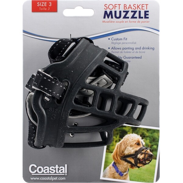 Beagle Corgi Schnauzer Coastal Soft Basket Muzzle