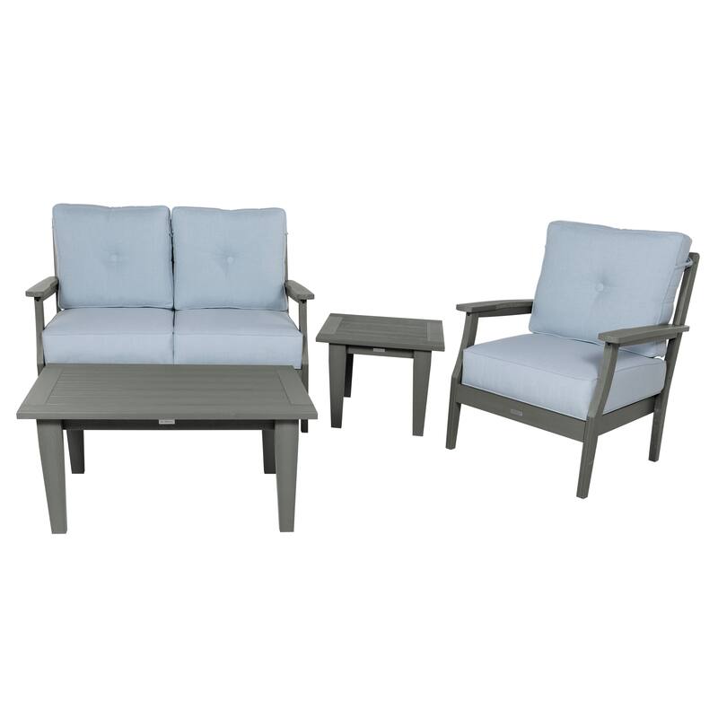 HIGHWOOD Lehigh 4-Piece Deep Seating Set