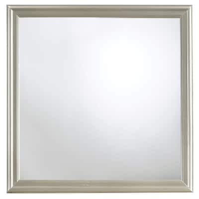 LYKE Home Anabelle Silver Champagne Mirror - Silver Champagne - 38"H X 38"W X 1"D