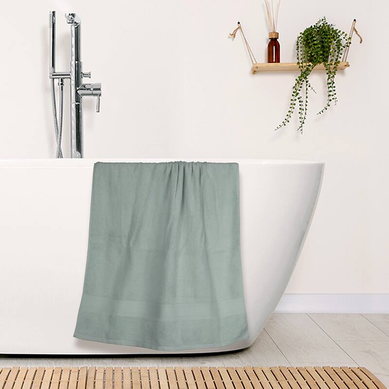 Cotton 2 Pack Bath Towels Set, Light Weight, Quick Dry and Highly Absorbent for Bathroom, Gym, Pool 28" x 56"