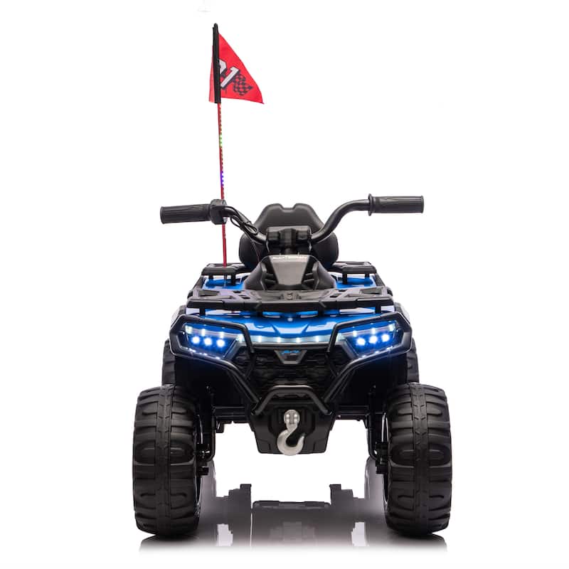 Blue Off-Road Car Ride on Car Battery Powered Electric Car Engineering Car