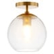preview thumbnail 42 of 60, Bartlett Semi Flush Mount Ceiling Light
