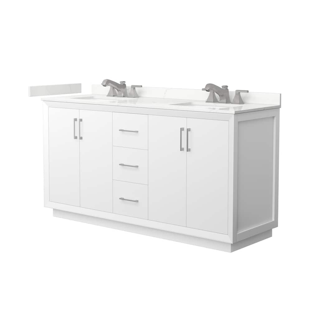 Wyndham Collection WCF414166D-QTZ-US3MXX Strada 66" Free Standing