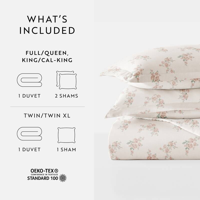 Becky Cameron 3-Piece Patterned Duvet Cover Set