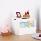 preview thumbnail 6 of 4, GIMMYFIVE Kids Toy Chest & Storage Organizer with Front Bookshelf
