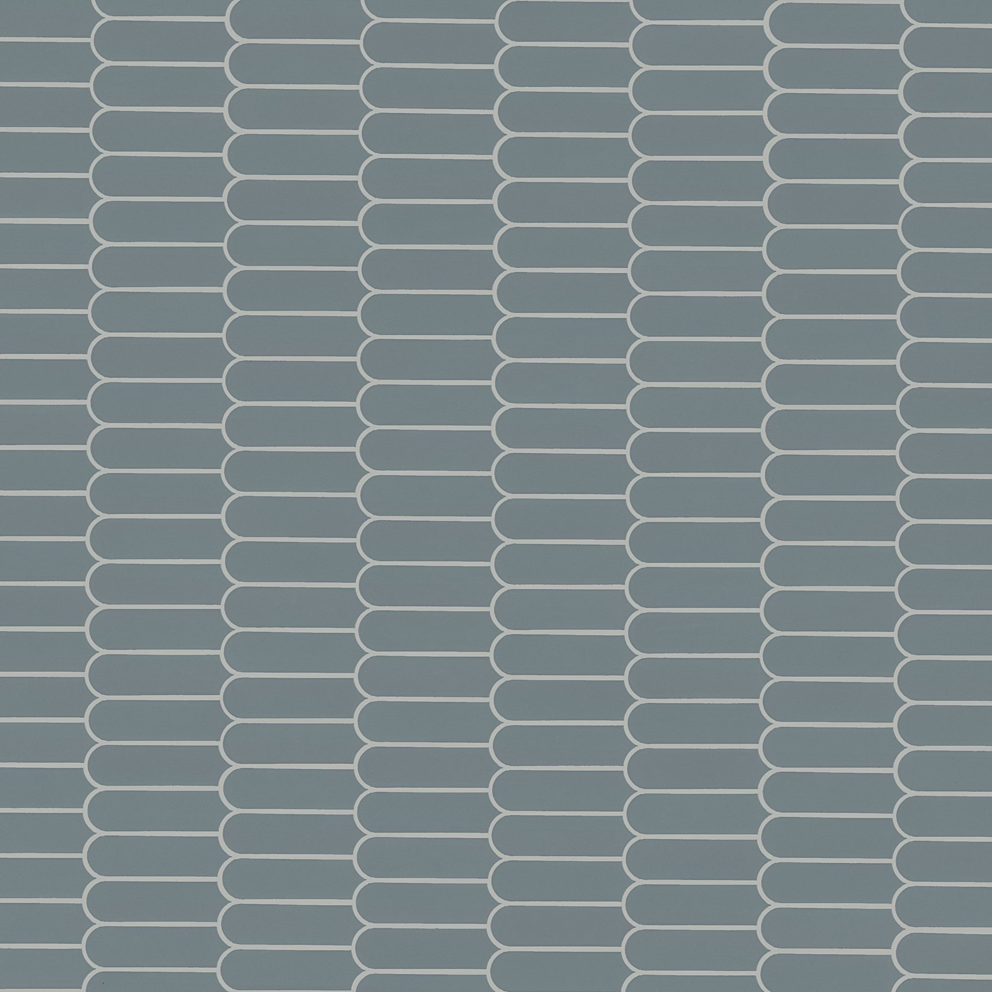 Ackland AKM-P-12X12SCG-CA 12" x 12" Porcelain Wave Floor and Wall - Blue Maris