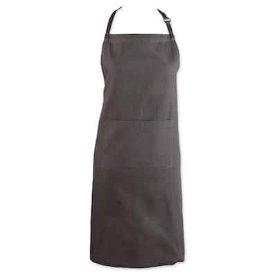 DII Mineral Gray Chino Chef Apron