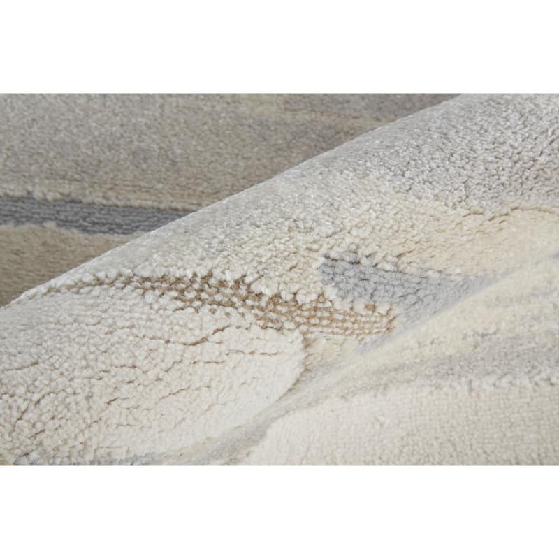 Grand Bazaar Kayden Machine Made Abstract Modern Area Rug