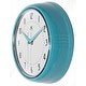 preview thumbnail 3 of 195, Infinity Instruments Round Retro Kitchen Wall Clock by Infinity Instruments