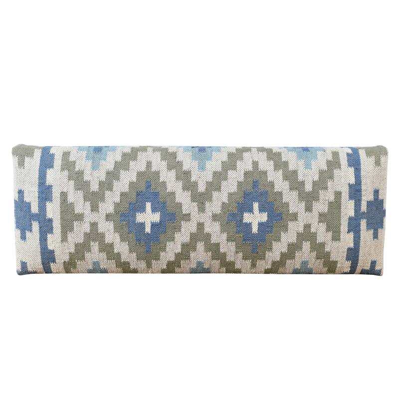 Sevita Salem Southwestern Upholstered Accent Bench Indoor Entryway Bench - 47" L x 16" W x 18" H