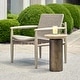 preview thumbnail 2 of 4, Uttermost Oslo Brass Outdoor Accent Table