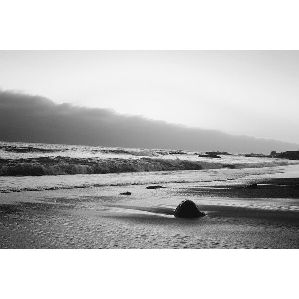 Black And White Ocean Photograph Art Print