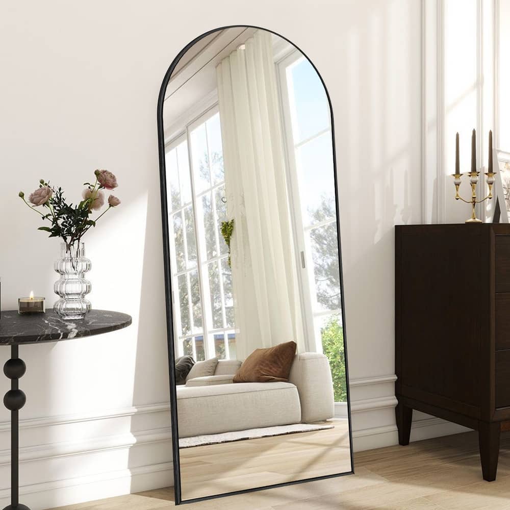 Arched Full Length Mirror Large Floor Mirror