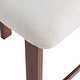 preview thumbnail 24 of 23, Christopher Knight Home - Ava Stylish Upholstered Round Counter stool with Low Back (Set of 2) - 21''L x 20''W x 38''H