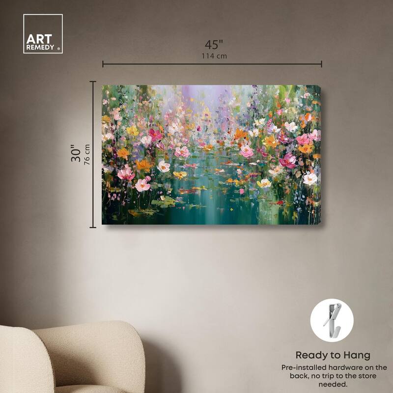 Picturesque Colors Canvas by Art Remedy, Gallery Wrapped