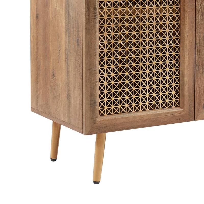 30.8'' W Wood Buffets and Sideboards Storage Cabinet