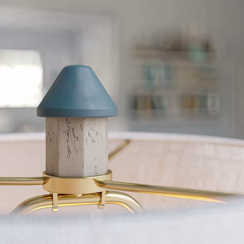 Kenroy Home Nantucket Lighthouse Table Lamp - Antique White