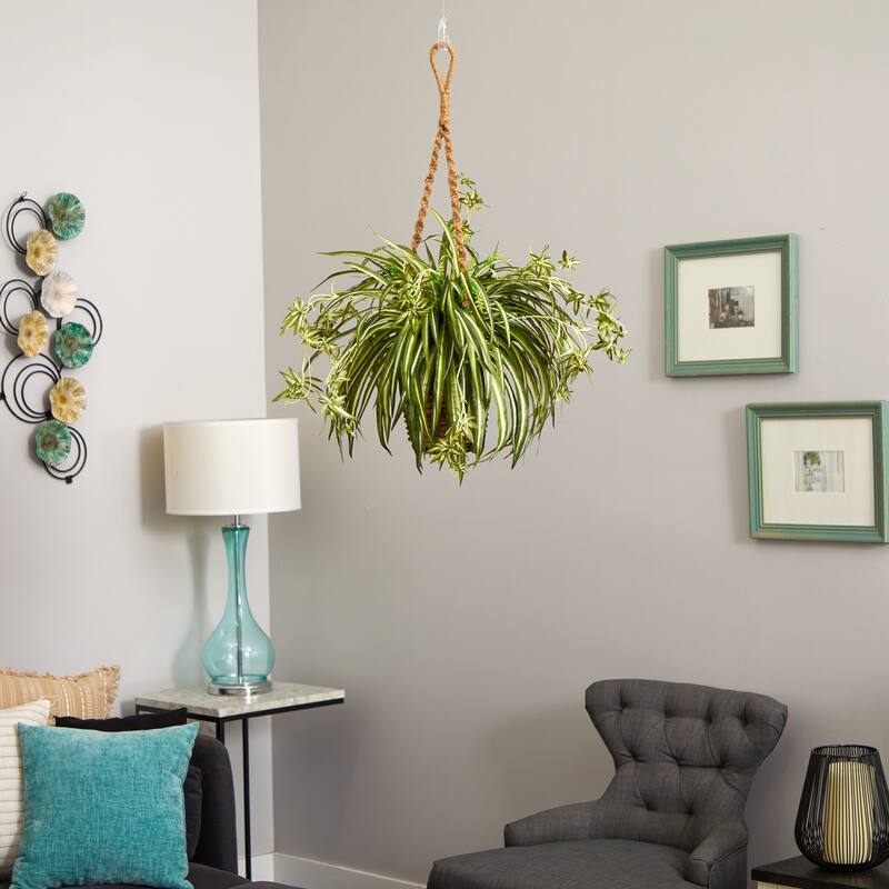 Hanging Plant Basket - Classic Comfort Design - Indoor Flower Pot - Decorative Home Accent - Stylish Room Decor