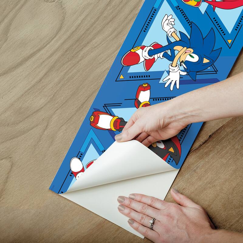 RoomMates Sonic The Hedgehog Team Sonic Border Decal