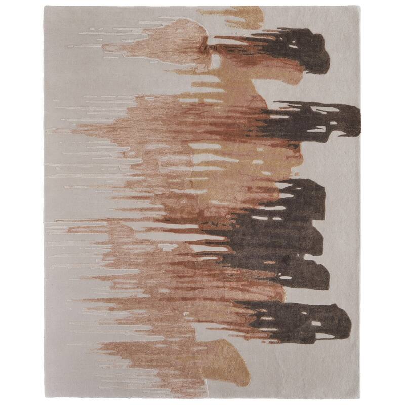 HomeRoots Abstract Industrial Rectangle Area Rug - 180.00 in. x 144.00 in. x 0.51 in.
