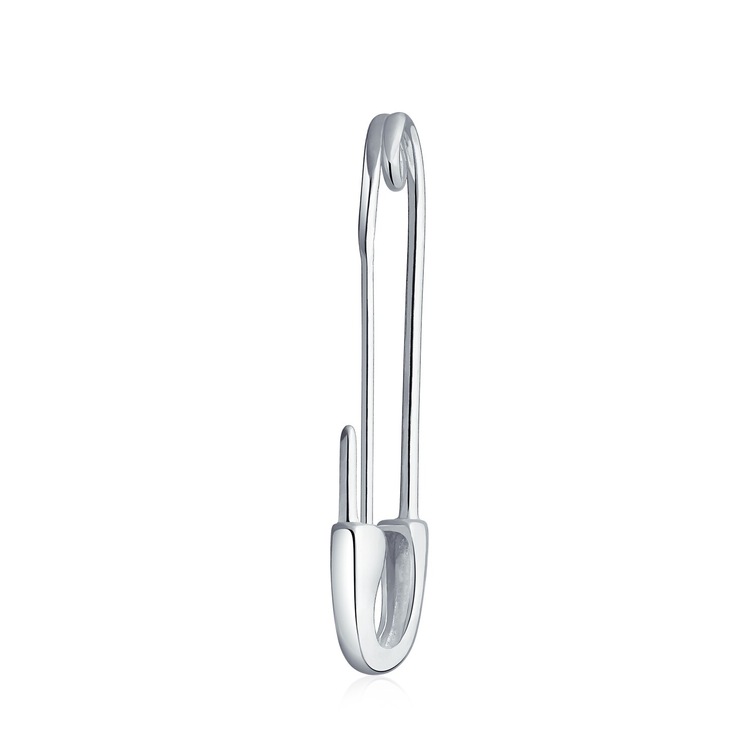 Shop 925 Sterling Silver Support For Refugee Unique Safety Pin Brooch Overstock 27184316
