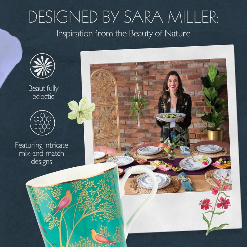 Sara Miller London for Portmeirion Chelsea Collection Mug