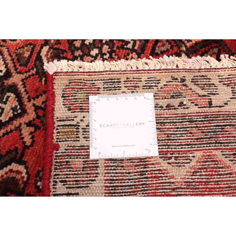 ECARPETGALLERY Hand-knotted Andelz Red Wool Rug - 3'2 x 10'1