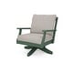 preview thumbnail 9 of 12, POLYWOOD Braxton Deep Seating Swivel Chair