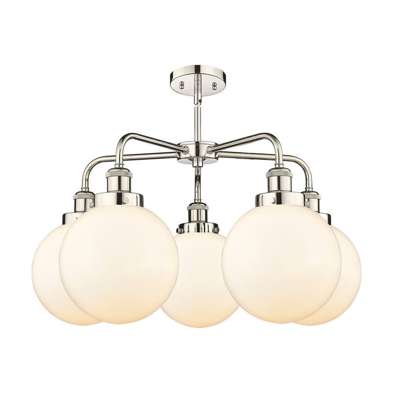 Innovations Lighting Beacon - 5 Light 26" Stem Hung Chandelier