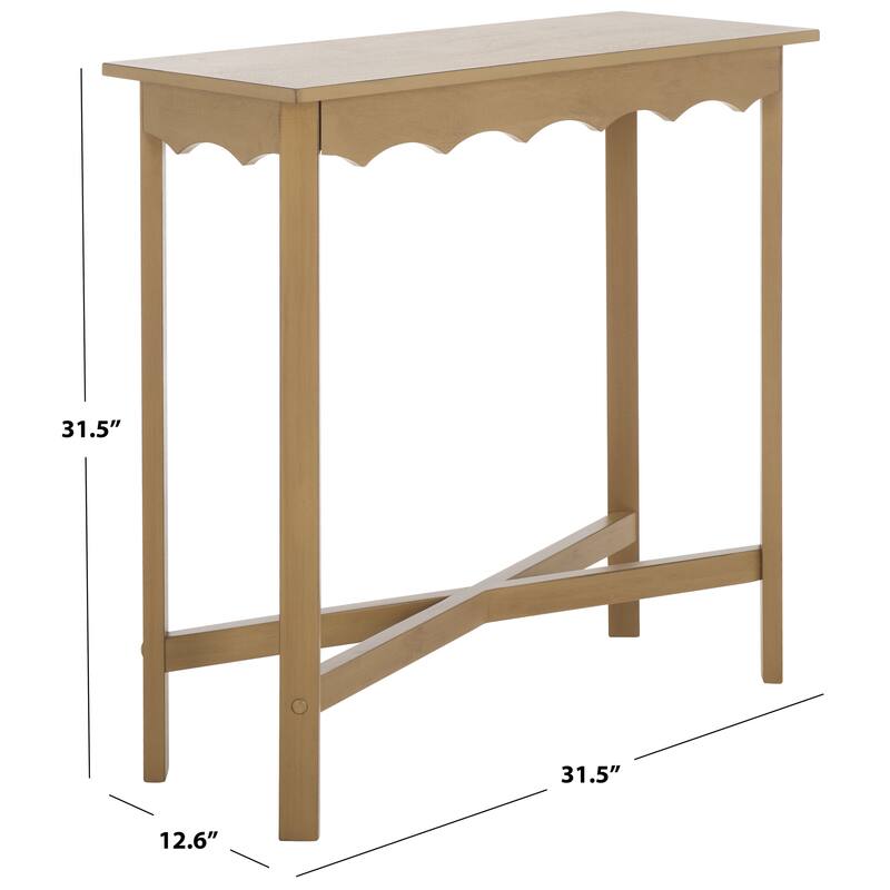 SAFAVIEH Home Seraphina Rectangle Console Table - 32"W x 13"D x 32"H