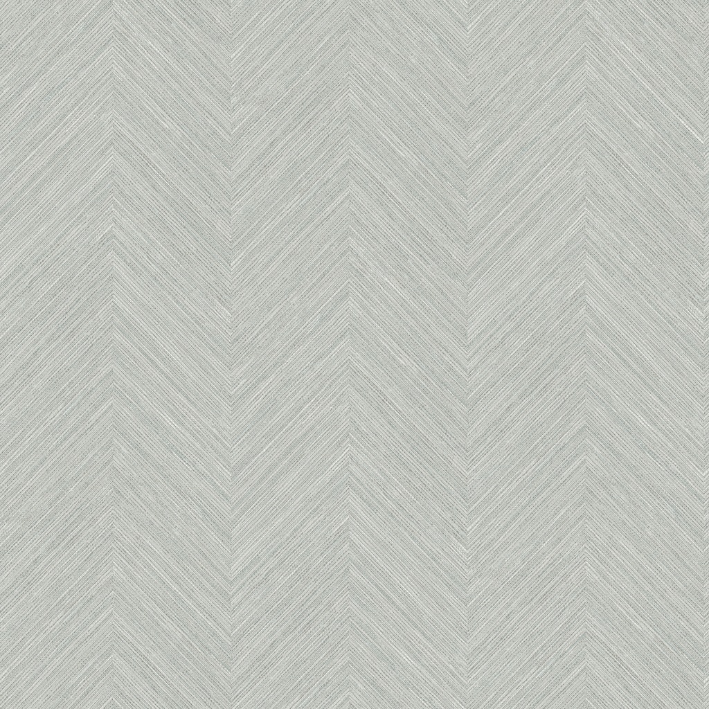 NuWallpaper Taupe and Blue Sampson Peel & Stick Wallpaper
