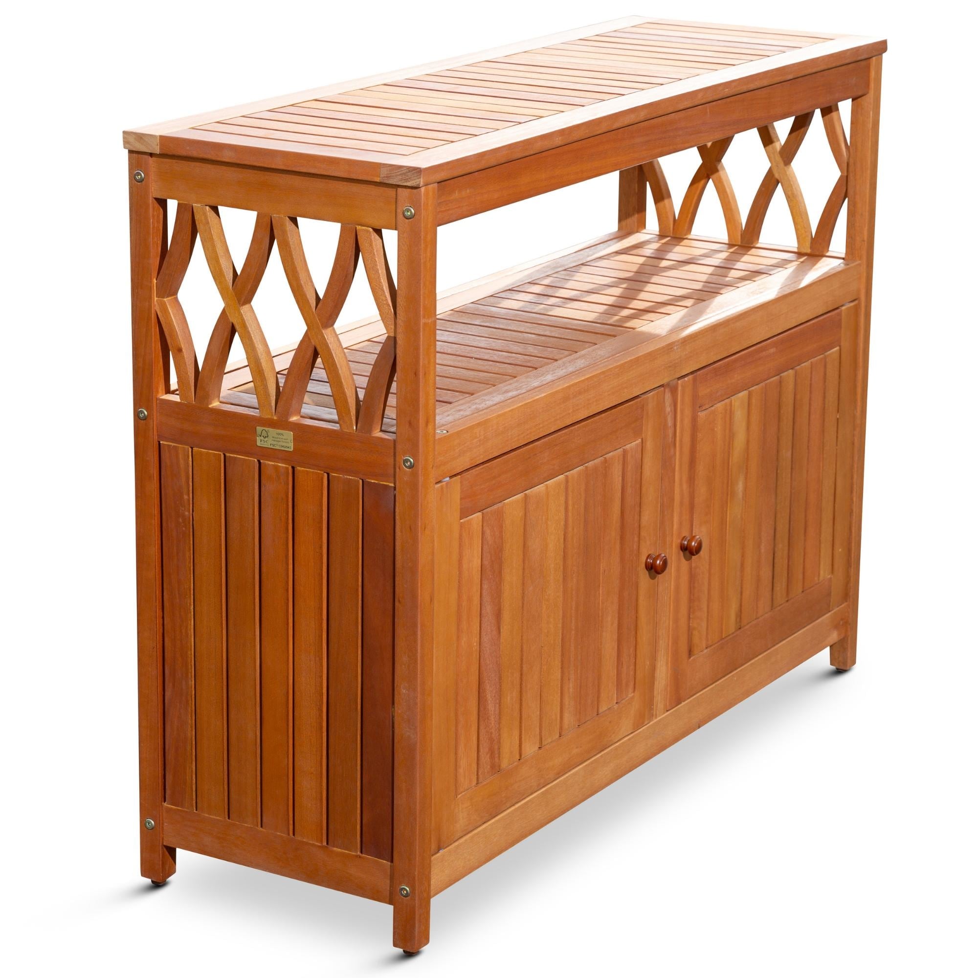Dty outdoor living longs peak eucalyptus sideboard discount