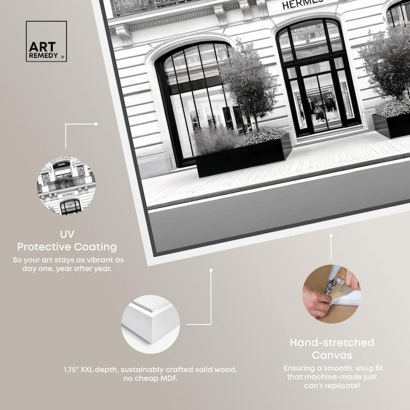 Lux Store Front Canvas by Art Remedy