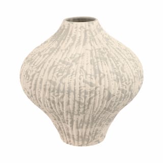 Sagebrook Home Sabrosa Portugal Vase, Gray, Contemporary