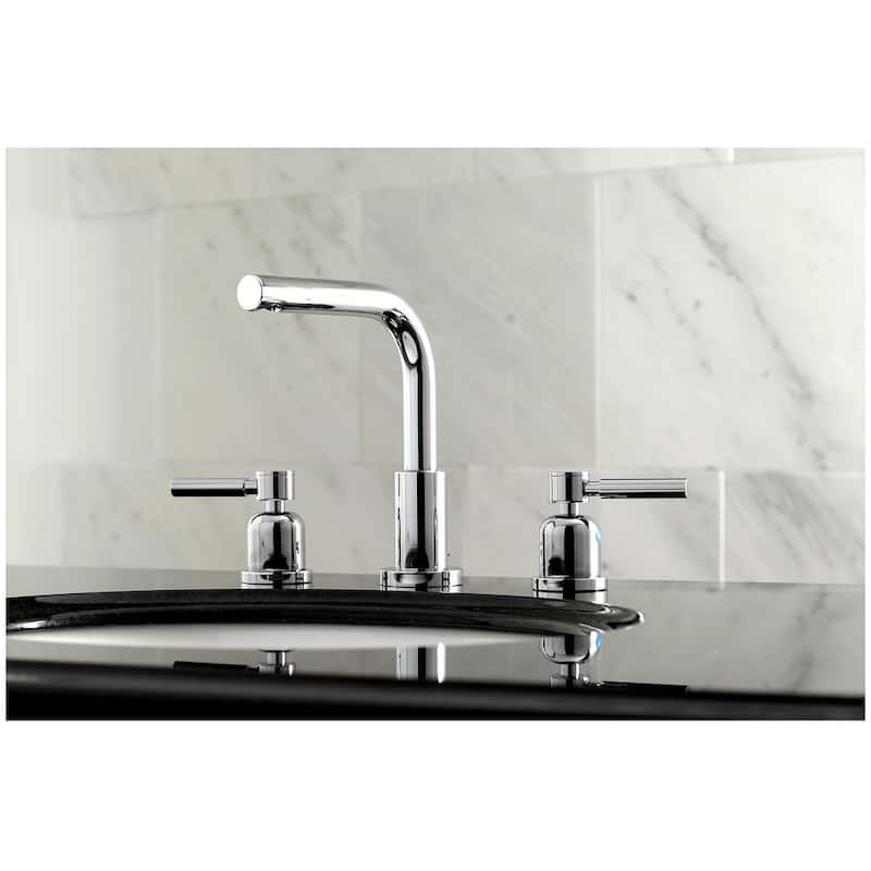 Kingston Brass Concord 1.2 GPM Widespread Bathroom Faucet with Pop-Up