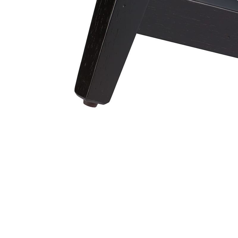 The Gray Barn Wisteria Traditional Rustic Black Bench