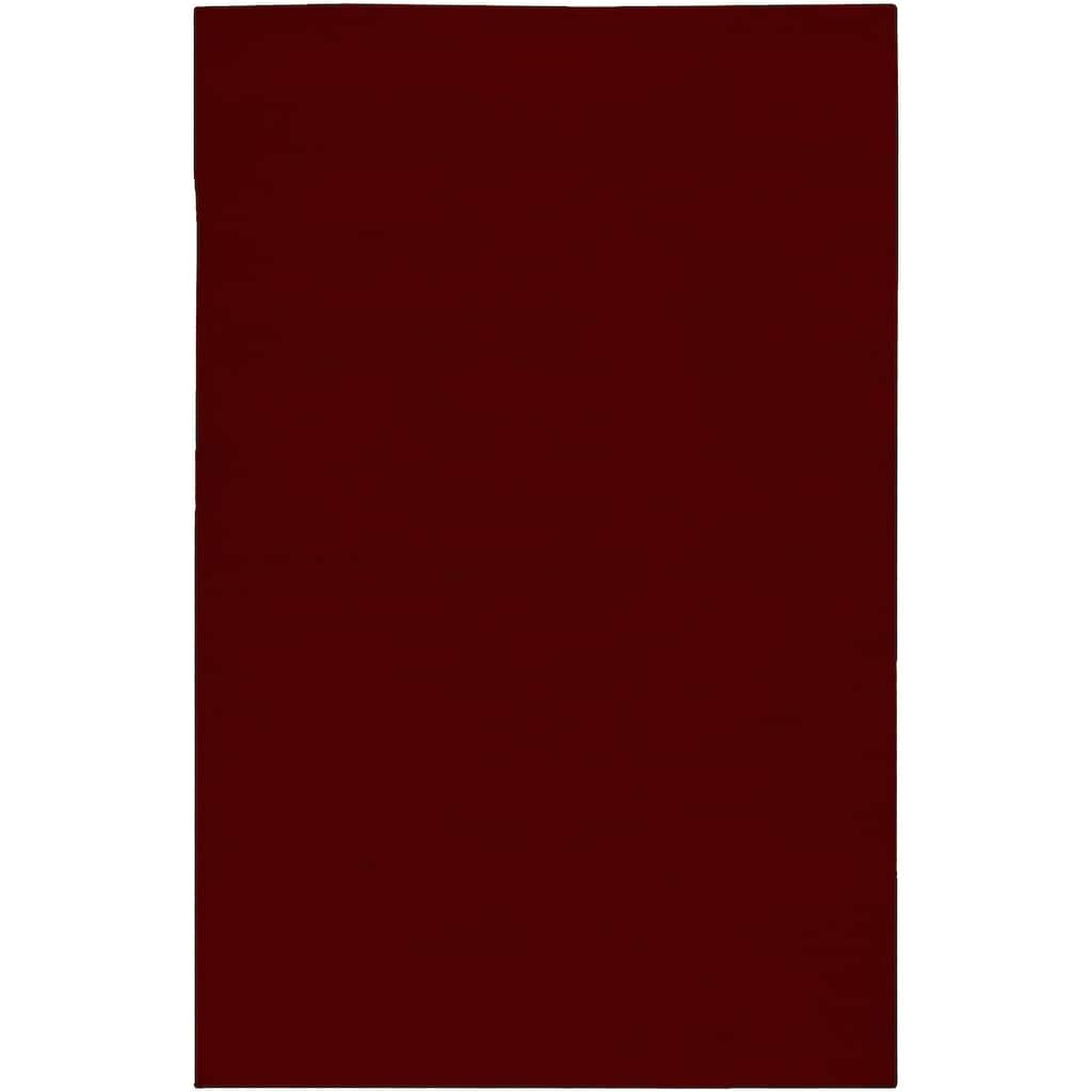 Hand-knotted Long Island Plush Wool Area Rug - 8' x 11'