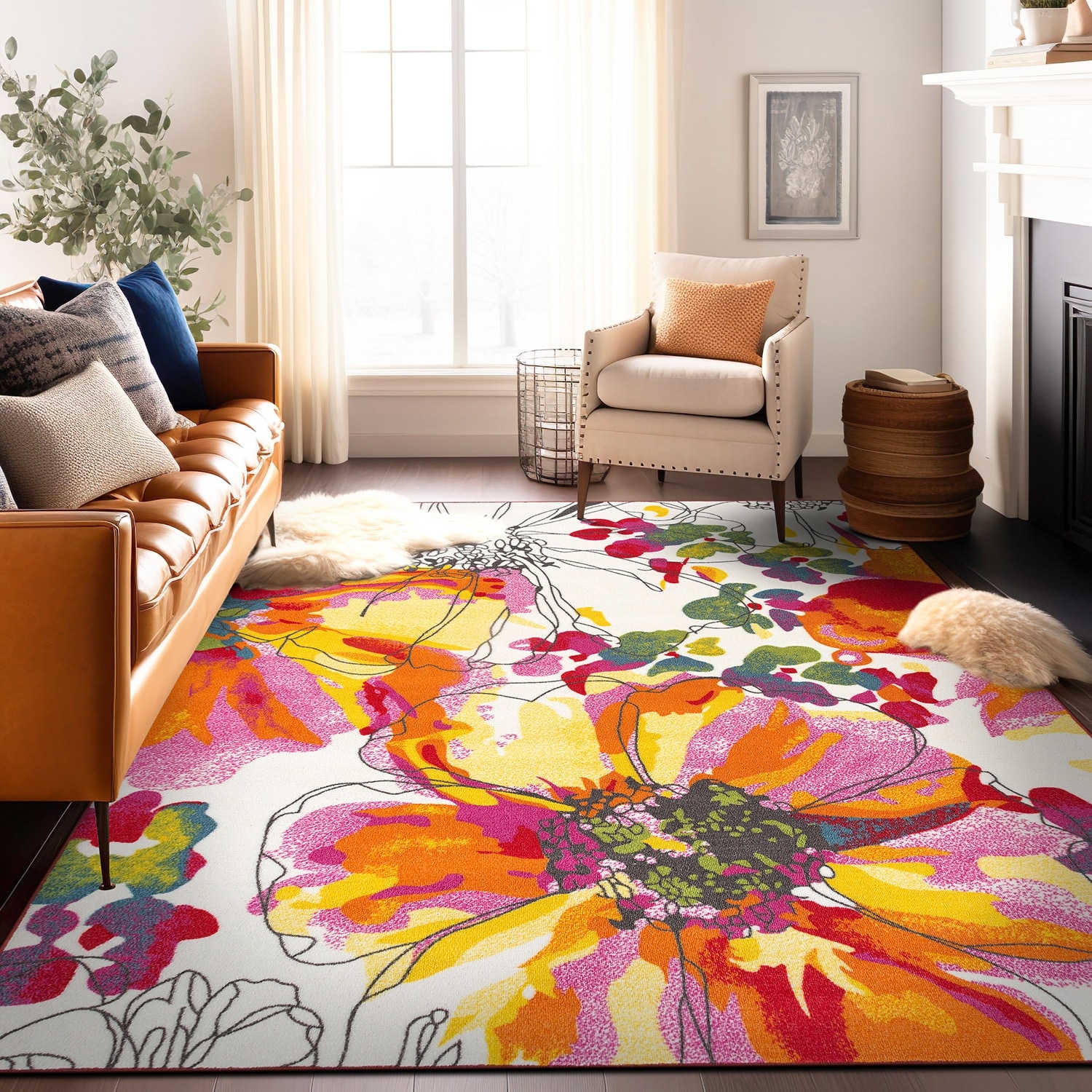 https://ak1.ostkcdn.com/images/products/is/images/direct/129e233565fc9aee090c8b1b5e9e45e1bd14c6c8/World-Rug-Gallery-Modern-Bright-Flowers-Non-Slip-Area-Rug-Multi.jpg