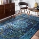 preview thumbnail 1 of 53, Brooklyn Rug Co Traditional Vintage-inspired Area Rug 2' x 3' - Blue