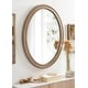 preview thumbnail 11 of 31, Kate and Laurel Mansell Oval Framed Wall Mirror
