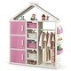 preview thumbnail 14 of 30, Costway Kids Costume Storage Closet Children Pretend Dresser with - See Details Pink