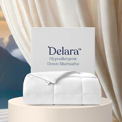 100% Organic Cotton Hypoallergenic Down Alternative Duvet Insert