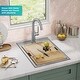 preview thumbnail 4 of 22, KRAUS Kore Workstation Drop-In Stainless Steel Kitchen Sink