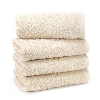 East'N Blue Galata Turkish Cotton Washcloth (Pack of 4)